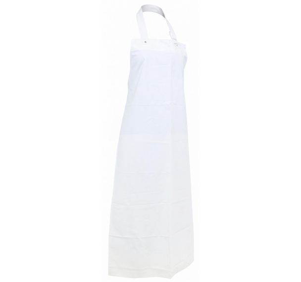 Tablier PVC Blanc - Taille : Unique