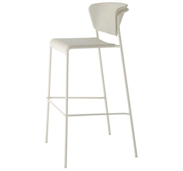Lot de 2 Tabourets Lisa technopolymère hauteur 75 cm - S.CAB