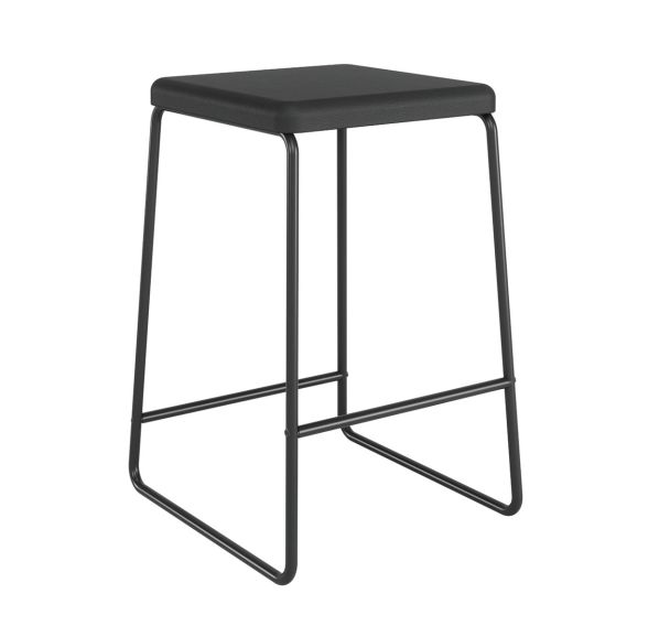 Lot 2 tabourets Medso enduit PVC - Meet By Paperflow