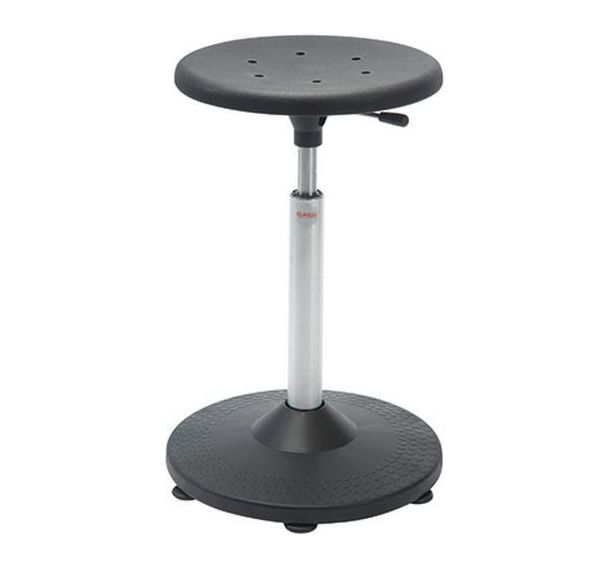 Tabouret Trumpet, vérin à gaz-haut, assise Sigma, patin