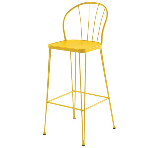 Tabouret Tudela acier - Jayso