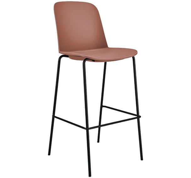 Tabouret coque polypro INES