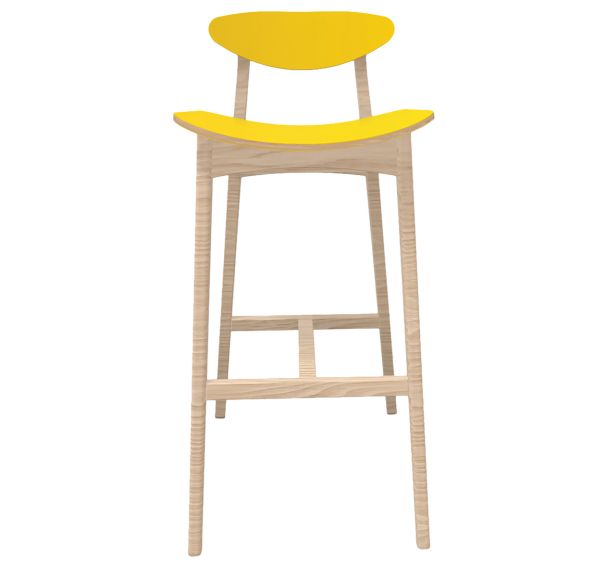 Tabouret haut INKA stratifié - Sunset Création