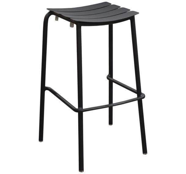 Tabouret haut PERFECT alu - graphite