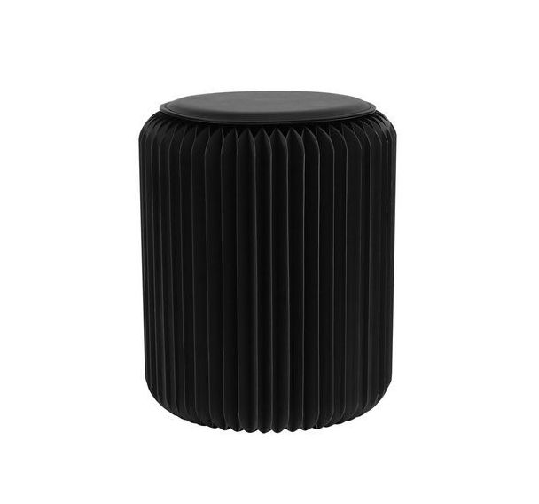 Tabouret pliable Flexistool H 42 cm avec coussin - Paperflow