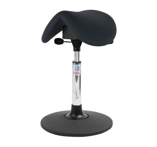 Siège selle mini sway tissu réglable - Global Professional Seating