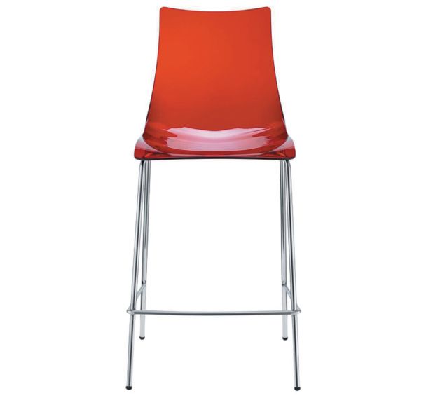 Lot de 2 tabourets Zebra antichoc hauteur 65 et 80 cm - S.CAB