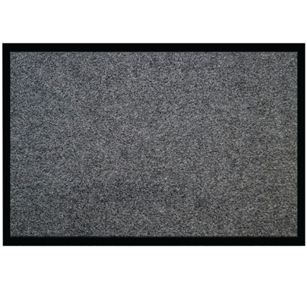Tapis Prima Gris Fonce 40X60 Cm - Idmat