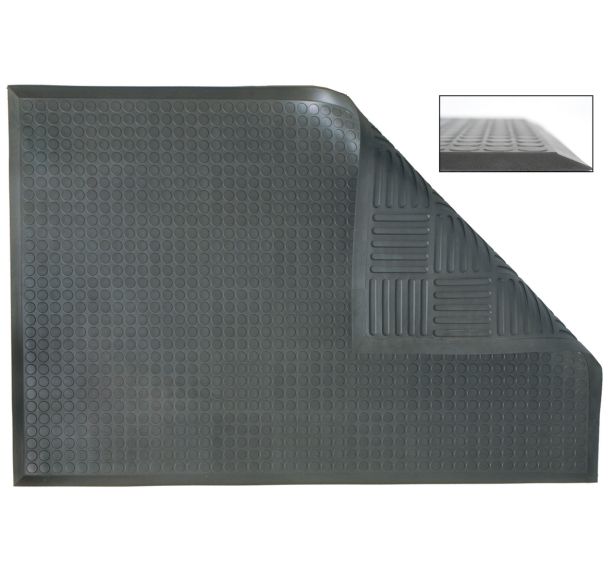 Tapis antifatigue lisse pour travail debout Classic Deluxe - Ergomat