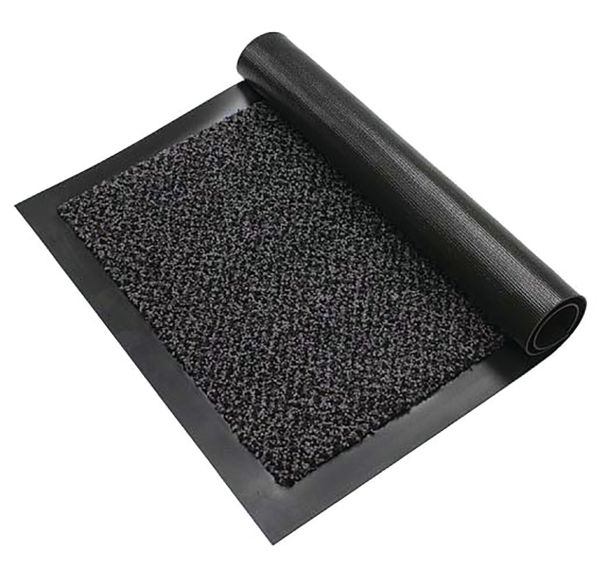 Tapis entrée absorbant Figeac gris en rouleau - ID Pro