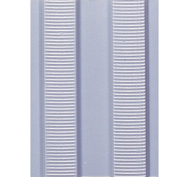 Tapis strié PVC - Au mètre linéaire Gris