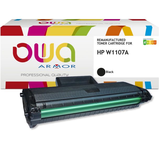 Toner HP W1107A Noir