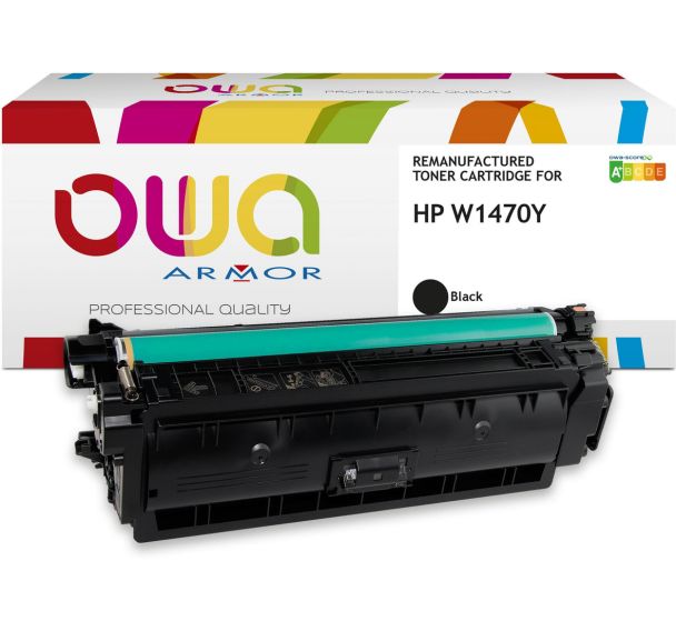 Toner HP W1470Y Noir haute capacité