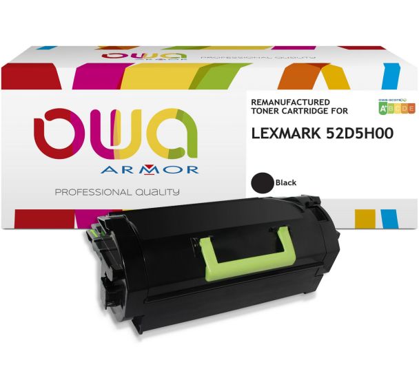 Toner LEXMARK 52D2H00 Noir haute capacité