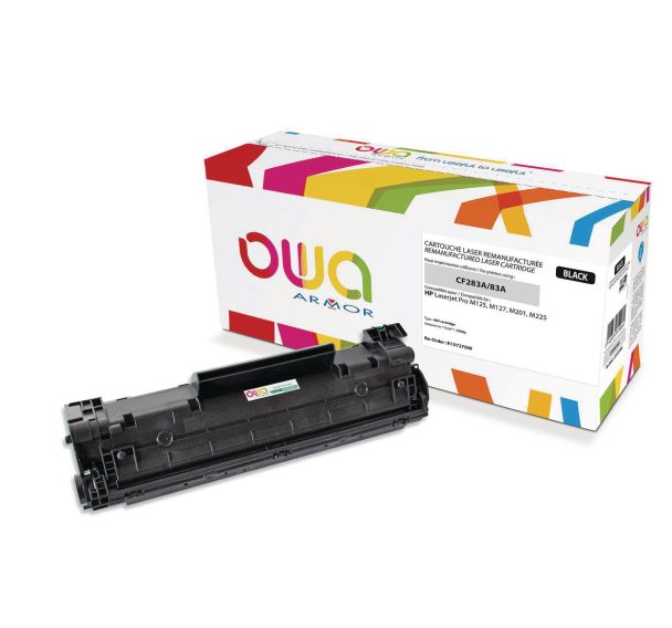 Toner capacité standard compatible HP 83A Black - OWA
