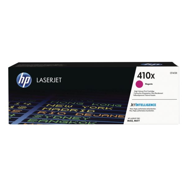 Toner Magenta 5000 pages 410X, haute capacité - HP