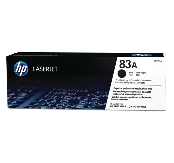 Toner Noir 1500 pages CF283A - HP
