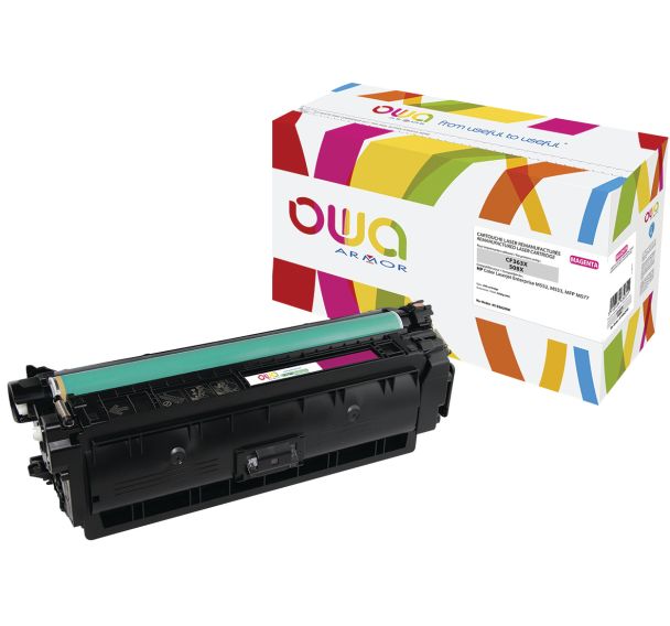 Toner reconditionné Magenta HP CF363X - 9500 p