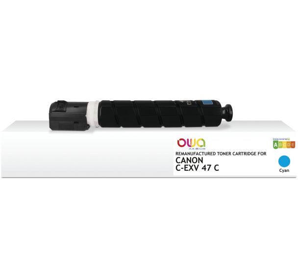 Toner remanufacturé Canon C-EXV47 - Owa
