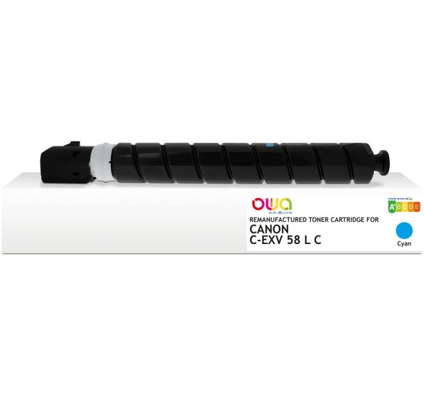 Toner remanufacturé Canon CEXV58L - OWA