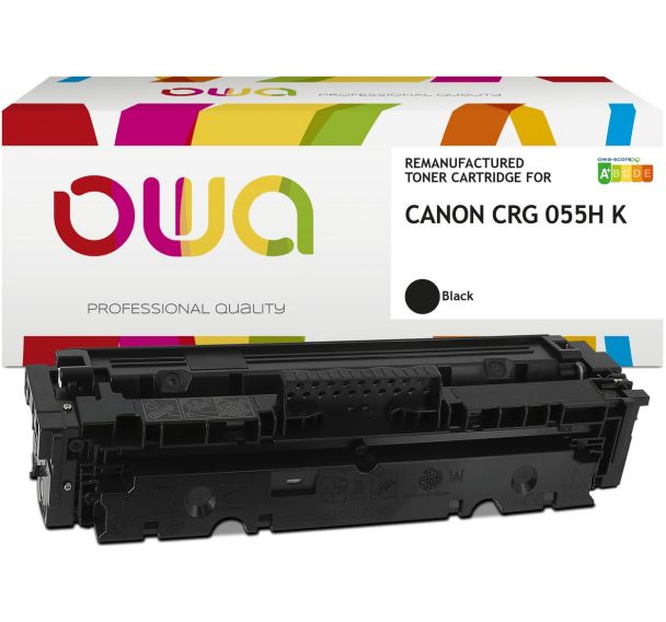 Toner remanufacturé Canon CRG055H - OWA