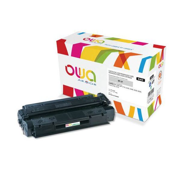 Toner remanufacturé Canon EP-27 - Noir