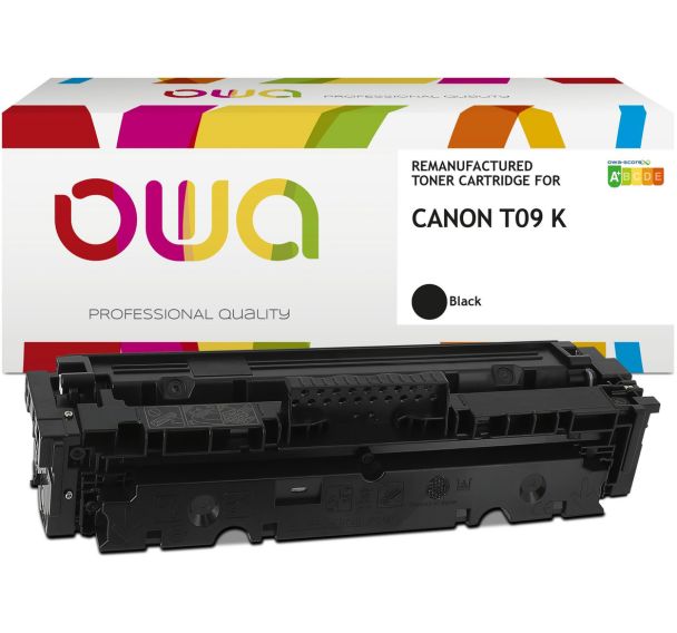 Toner remanufacturé Canon T09 - OWA