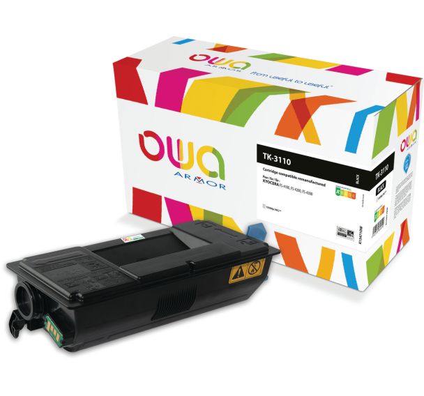 Toner remanufacturé KYOCERA TK-3110 - Noir