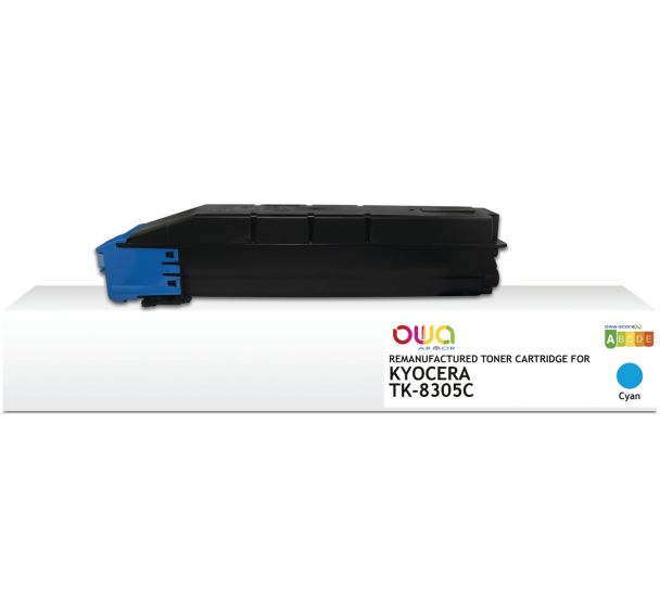Toner remanufacturé KYOCERA TK-8305C - OWA