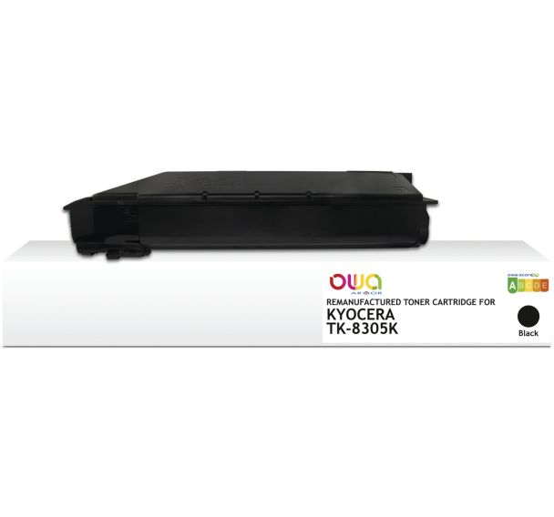 Toner remanufacturé KYOCERA TK-8305K - OWA