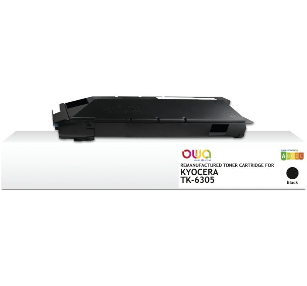 Toner remanufacturé KYOCERA TK6305 - Noir