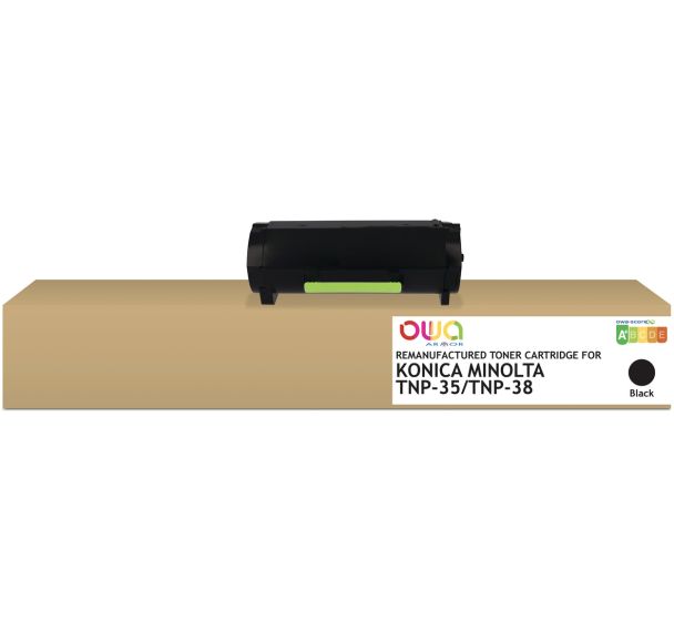 Toner remanufacturé Konica Minolta TNP-35 - Noir