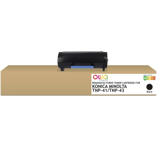 Toner remanufacturé Konica Minolta TNP-41 - Noir
