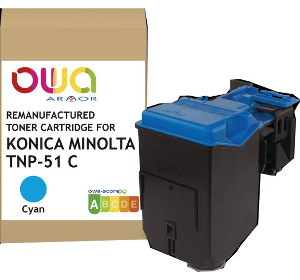 Toner remanufacturé Konica Minolta TNP-51 - Owa
