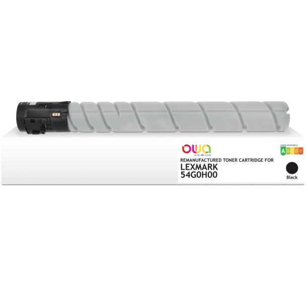 Toner remanufacturé Lexmark MS911 54G0H00 - Noir