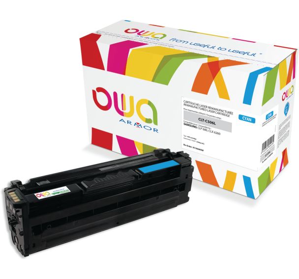 Toner remanufacturé SAMSUNG CLT-C506L/ELS - OWA