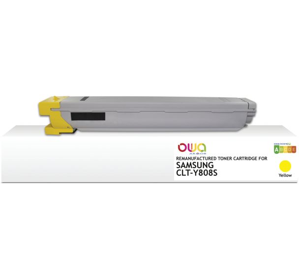 Toner remanufacturé SAMSUNG CLT-Y 808 S/ELS - OWA