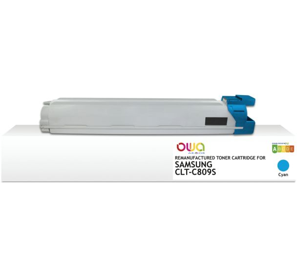 Toner remanufacturé Samsung CLT-809S/ELS - Cyan - Owa