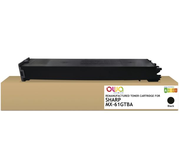 Toner remanufacturé Sharp MX-61 GT - Owa