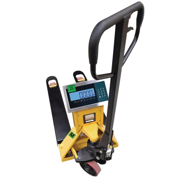 Transpalette peseur avec imprimante certifié métrologie légale Capa. 2000kg B3C
