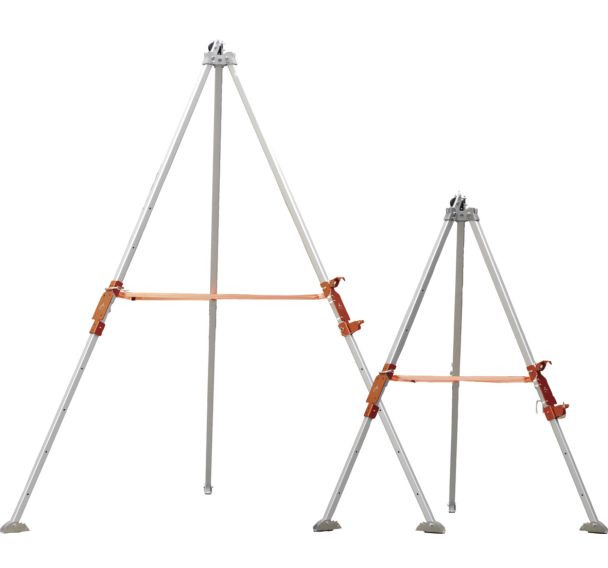 Trépied télescopique aluminium, réglable