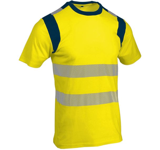 Tshirt haute visibilité polycoton jaune s-4xl - Singer