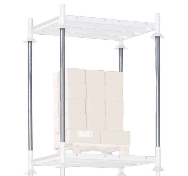Tube acier zingué Manurack - Longueur de 1050 mm à 2100 mm - MDM