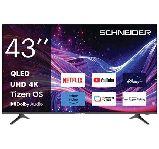 Tv Led 4K - 43A1T - Diagonale 108 cm - Schneider