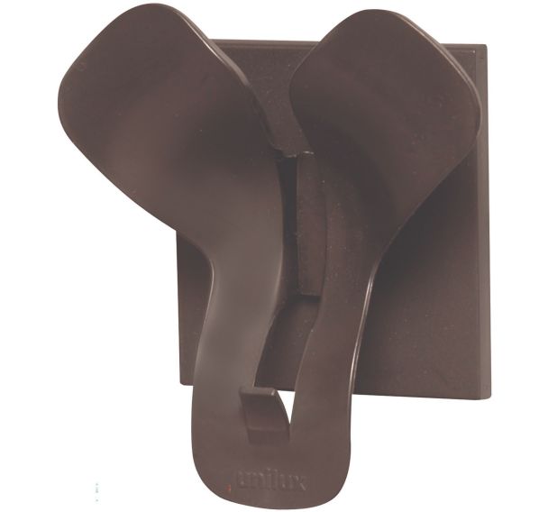 Unilux Patère Trio Magnétique Noir