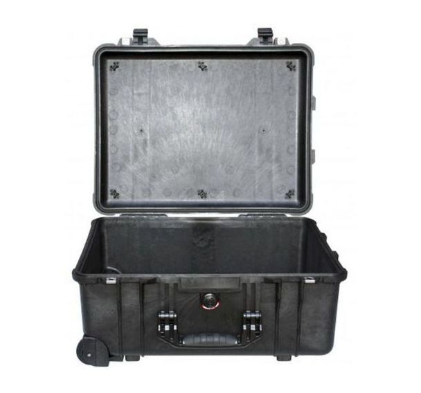 Valise de protection étanche noire Peli Case 1560