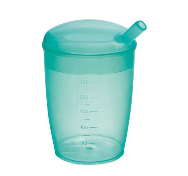 Verre pour malade avec paille 0,25 L - Gilac