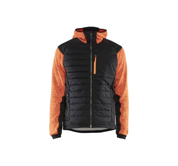 Veste hybride orange fluo/noir - Blåkläder