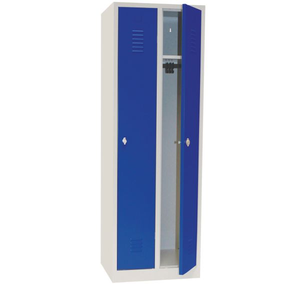 Vestiaire industrie propre monobloc - 1 à 4 colonnes - Sur socle - Manutan Expert