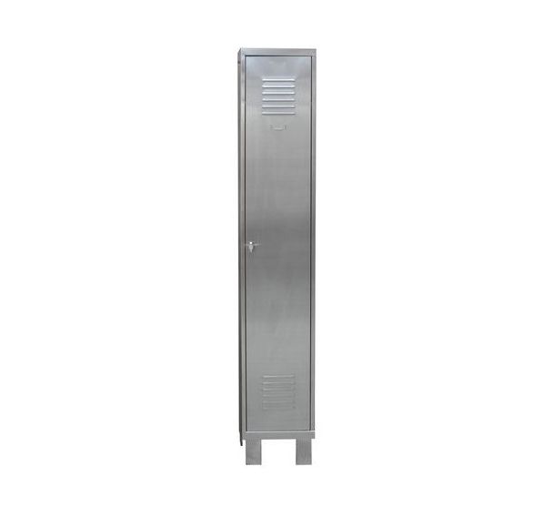 Vestiaire inox 1 à 3 colonnes - Industrie propre - Sur pieds